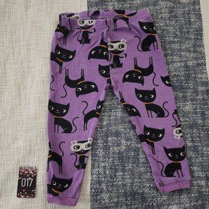 Just One You Black Cat Halloween Pants (18 months)